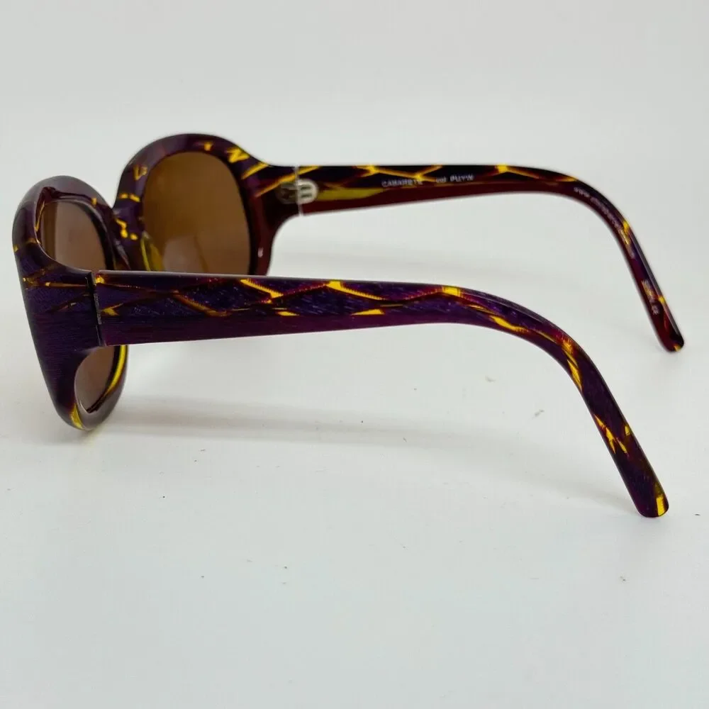 Sunglasses Etnia Barcelona CABARETE‎ Purple Yellow Sunglasses Frames Only H14003